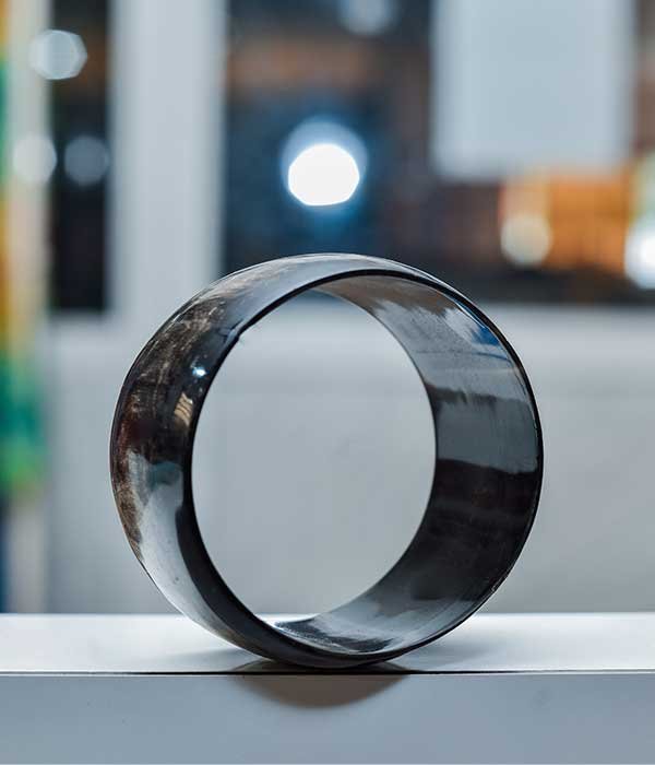 Didi Deep Brown Wooden Bangle