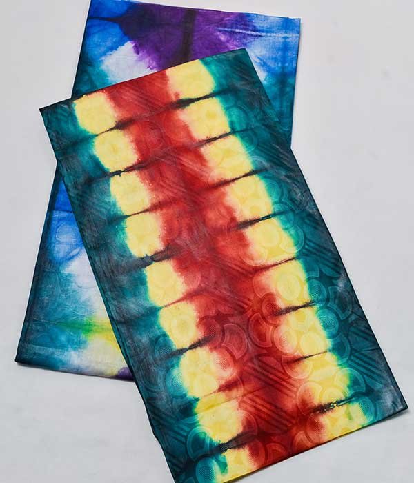 Dugou Multi color fabric