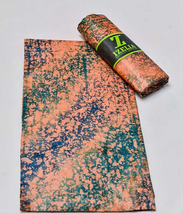 FSK Multi Color Green Fabric