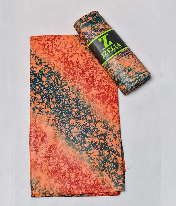 FSK Multi Color Orange Fabric